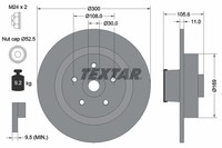 2Er-Set 2Er Set Bremsscheibe Textar 92252903 Renault 8200471520 Renault 82007362