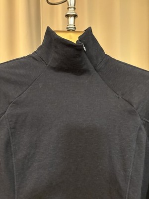 Layer8 1/4 Zip Women's Small Black  Quick-Dry Athletic Athleisure Activewear