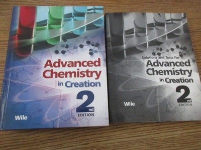 Exploring Creation with Advanced Chemistry set (2nd ed) (text/solutions)