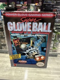 Super Glove Ball (Nintendo Entertainment System, 1990) NES CIB Complete Tested!