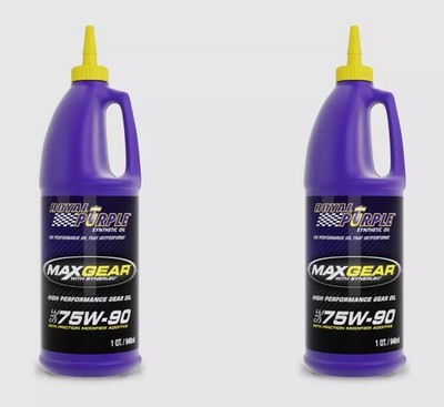 Royal Purple Max Gear 1 qt 75W-90 High Performance Gear Oil Pack of 2