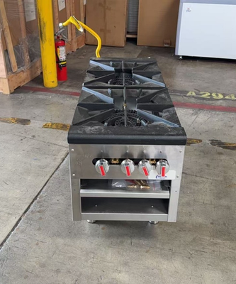 #ad Clearance NSF 18 ins double hole stock pot range 103970L0310 $448.50