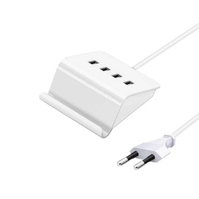 4fach USB Ladegerät für iPad Pro 9.7''/12.9'' / iPhone 4/5/6/7/8/X/XS 1,2m