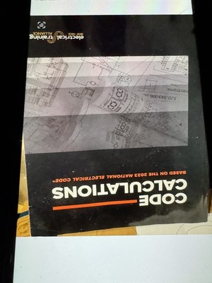 Code Calculations 2023 National Electrical Code Electrical Training Alliance Boo