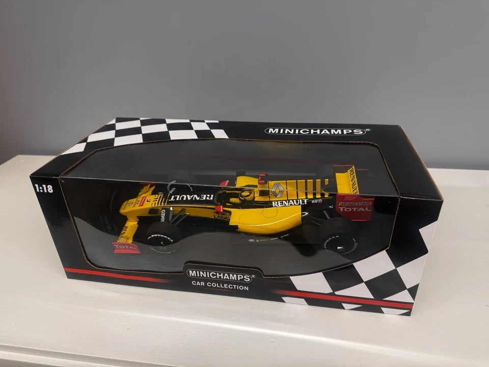Minichamps 1:18 Renault F1 Team Showcar 2010 Robert Kubica raro edición limitada Foto 4 de 4