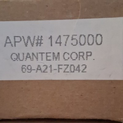 APW Quantem Corp. 69-A21-FZD42 Grill Control Board 1475000 240VAC Circuit PCB