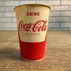 Vintage 7oz Have A Coke Coca Cola  Paper Wax Cup Soda Dixie