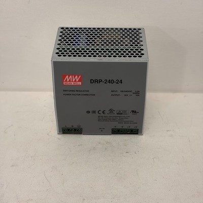 USED - MW MEAN WELL DRP-240-24 POWER SUPPLY