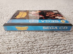* Midnight Raiders (Sega CD, 1994) Complete CIB W/ Reg Card GREAT Disc!