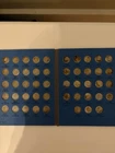 Roosevelt Dime Whitman Album 68 Coins 48 Silver Dimes 1946-1970s Lot