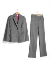 women's Vintage 90's Gianni Versace Couture Wool Pantsuit Set it40 S 
