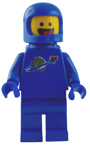 Lego Benny lächelt / erschrocken Minifigur Figur The Lego Movie 2 tlm107 Neu