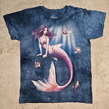 2013 The Mountain Mermaid T-Shirt Mens L Youth M Cyber Ironic Edgy Emo Fairy '13