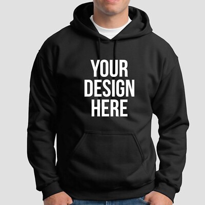 Customized Hoodie Personalized Printed Add Your Own Custom Logo Texts Images Pic