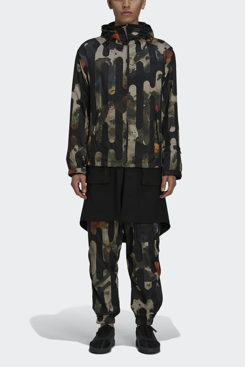 【U LAN】Camouflage Crop Rider Jacket THE SOLOIST | TWO-WAY CROP RIDER JACKET