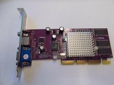 Nvidia GeForce4 MX 440 AGP8X 8903, 64MB 64Bit Graphics Card VGA TV-Out, #SU203