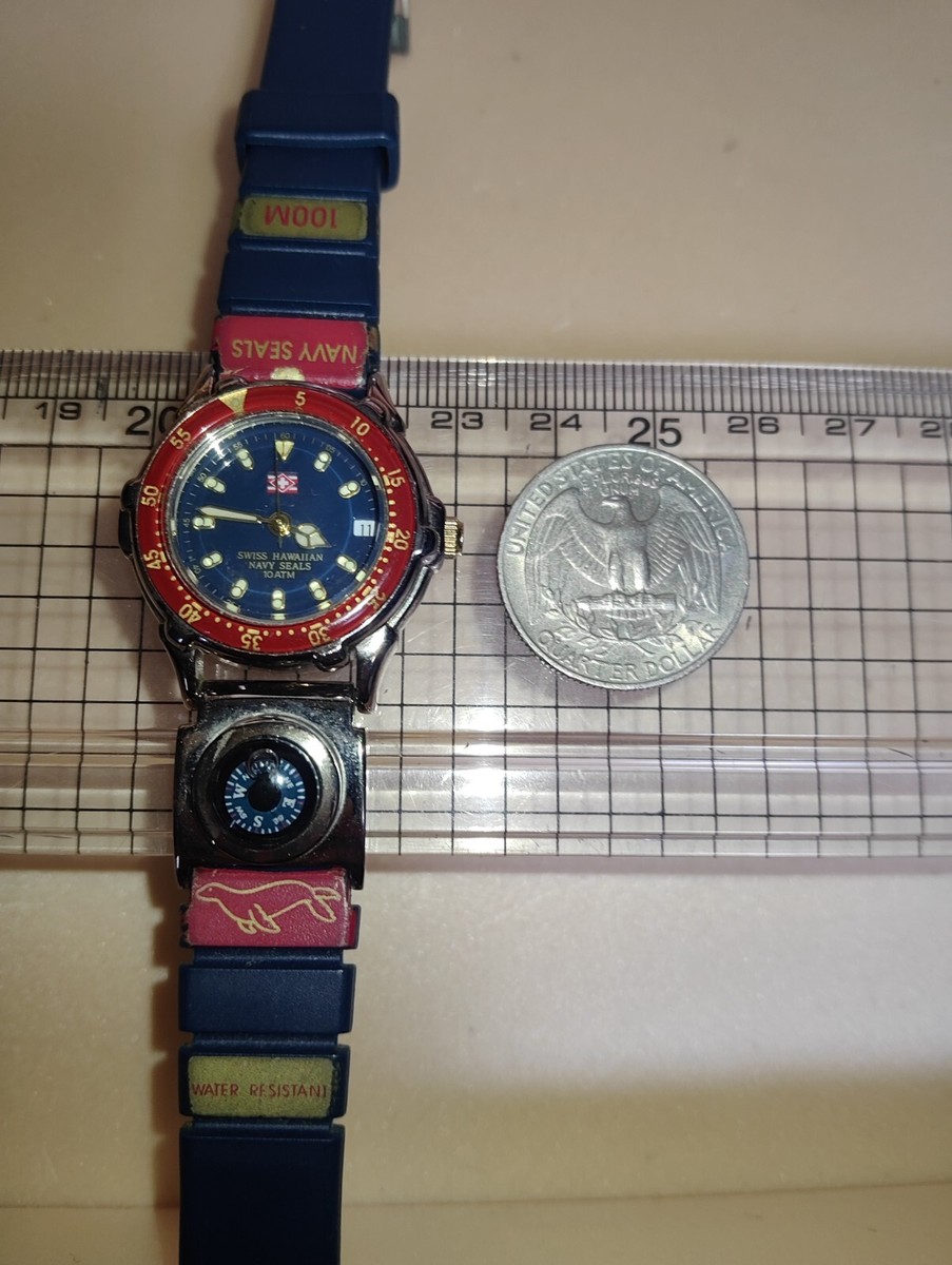 Swiss hawaiian Navy Seals TM294XAS 1996 Analog Quartz