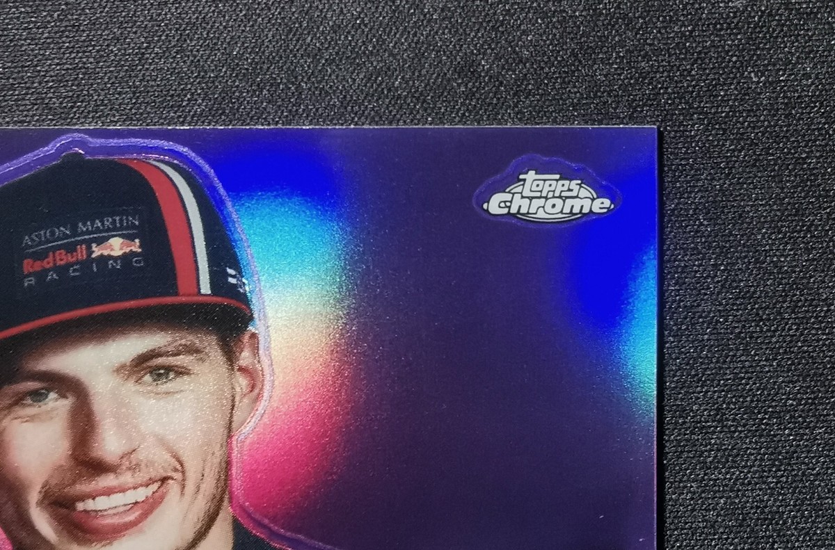 2020 Topps Chrome Formula 1 F1 Max Verstappen #164 Purple