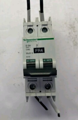 SCHNEIDER ELECTRIC 60155 CIRCUIT BREAKER D3A, C60, Multi 9 Free Shipping