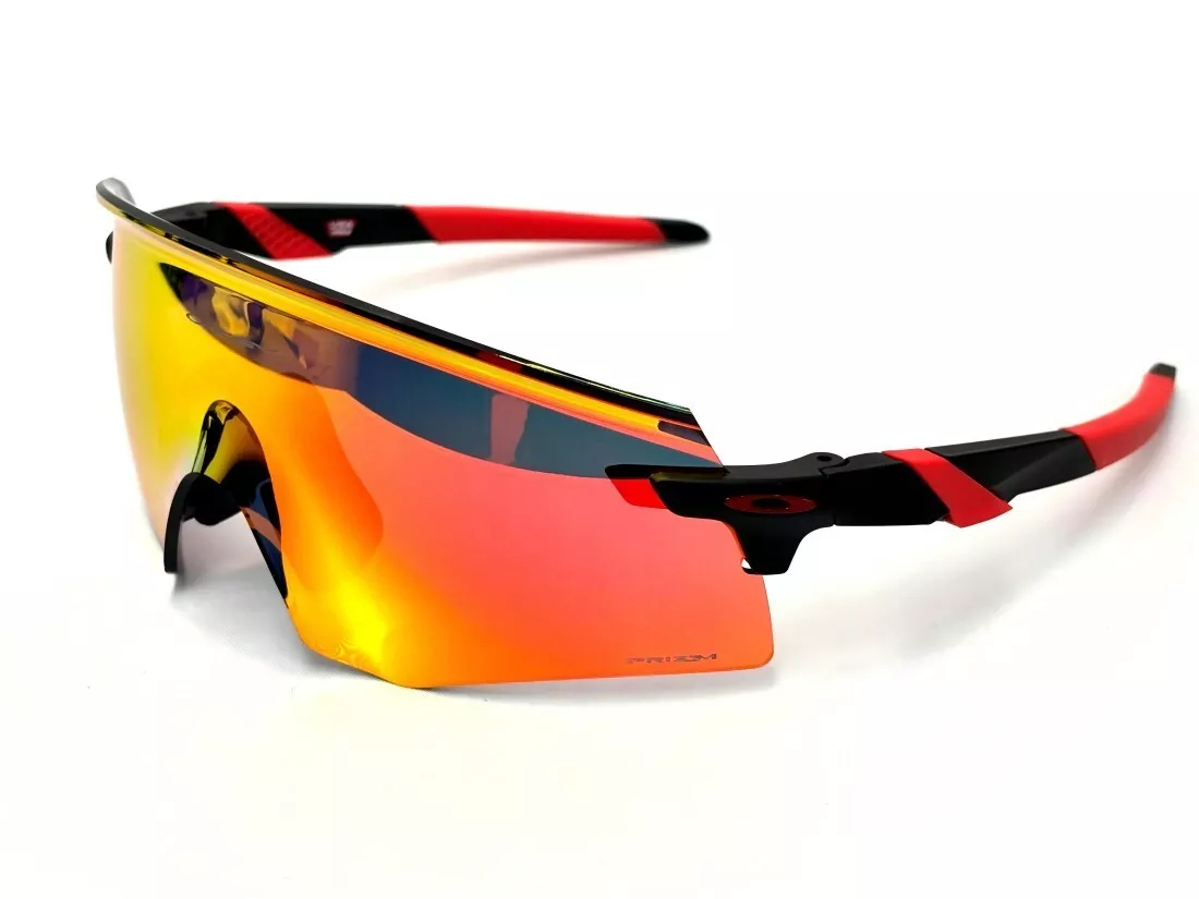 Oakley Sunglasses Encoder OO9471-0136  Black with Prizm Orange Lenses
