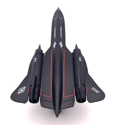 Lockheed SR-71 Blackbird Spy Plane - USAF 1/200 Scale Diecast