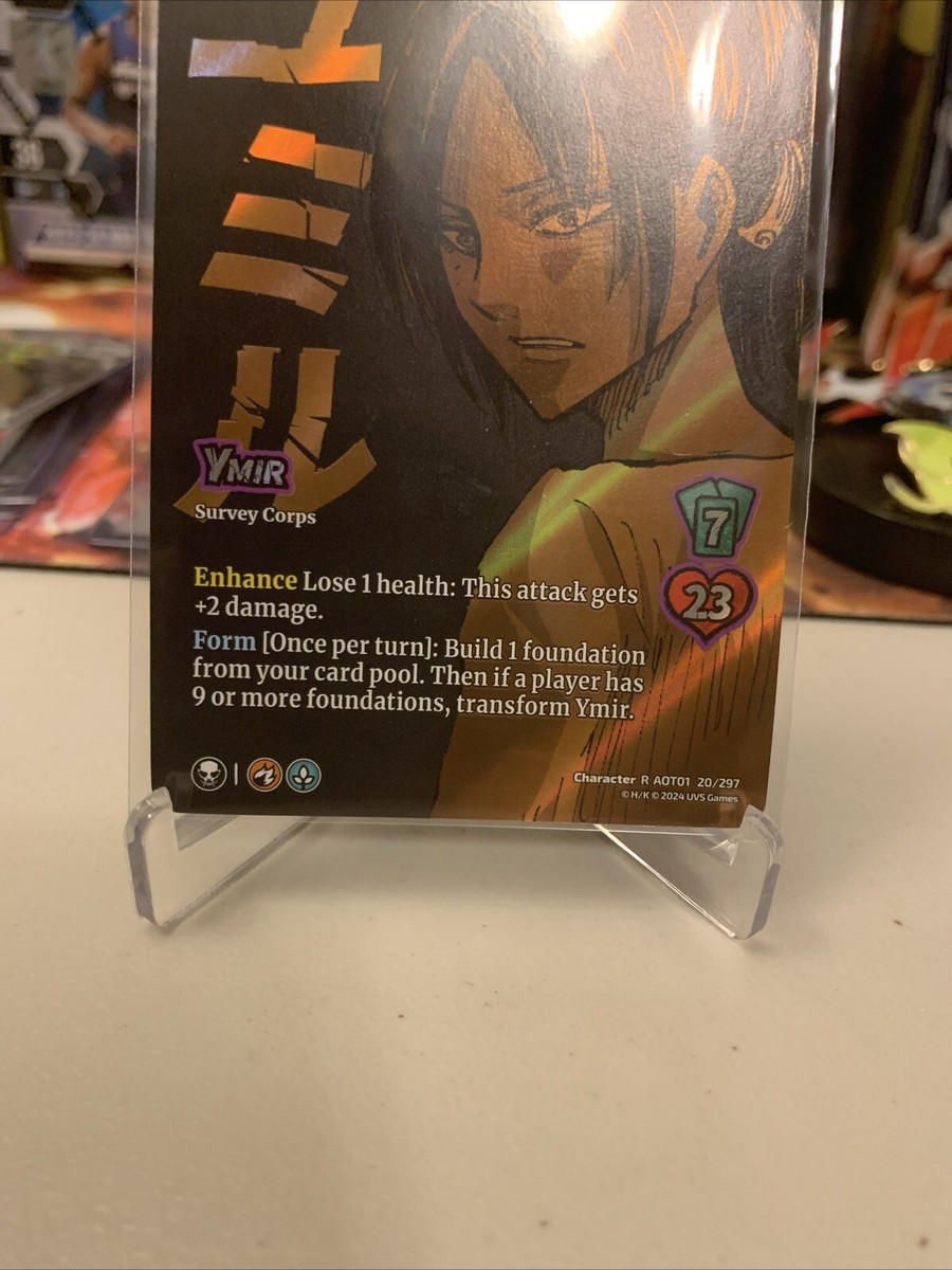 Ymir Ymir, Jaw Titan - 20/297 - R - Foil - Universus Attack on