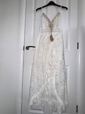 Gorgeous Festival/Summer Lace Playsuit Dress Size 8-12 Brand New