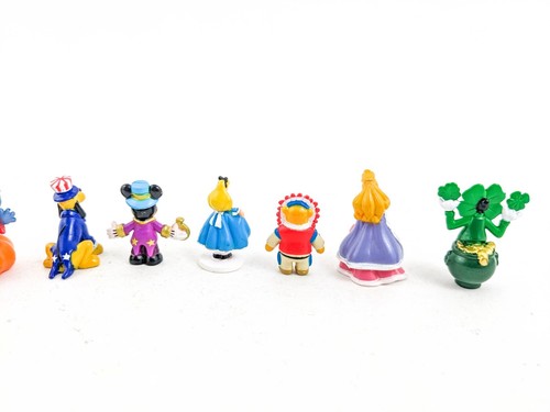 Lote de 9 Figuras Disney Coleccionista Serie Vacaciones 7 RARO Alice Belle Mickey - Imagen 6 de 6