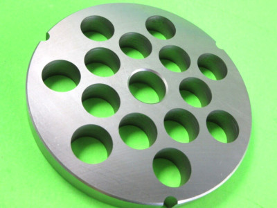 #42 3/4'' (20mm) Meat Grinder Plate for Hobart Cabelas Biro Weston Berkel etc