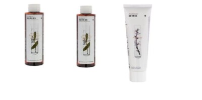 Korres Laurel Echinacea for Dandruff and Dry Scalp 2x250 ml +Conditioner 200ml