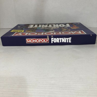 Fortnite Monopoly Board Game Limited Edition Dmg Box 