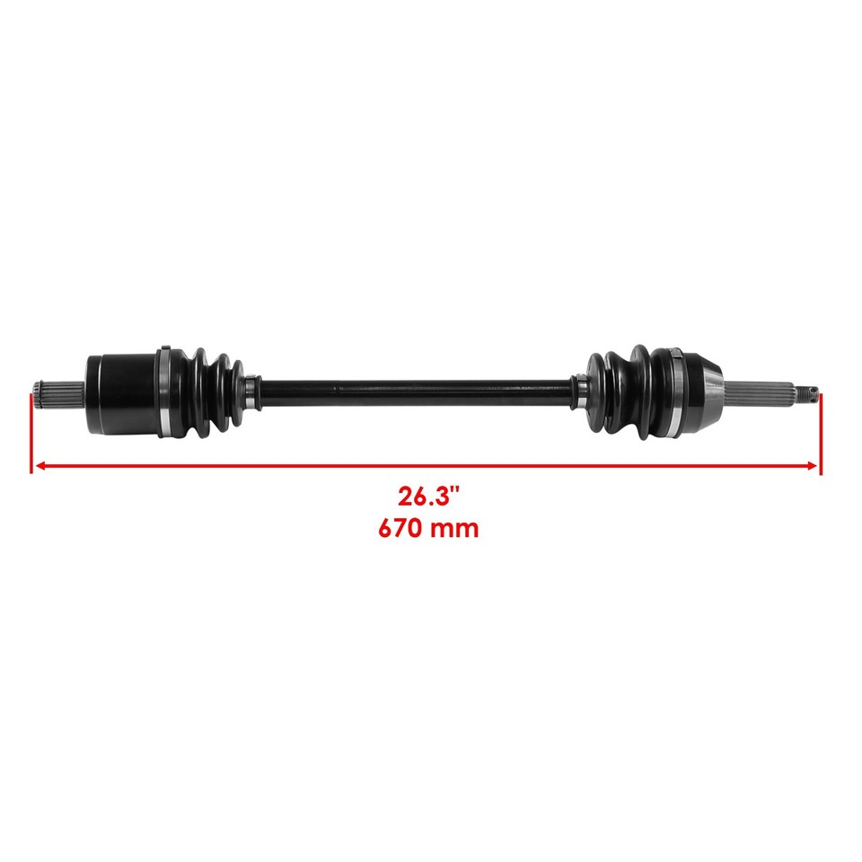 Rear Left & Right Complete CV Joint Axle For Polaris Ranger XP 700 4X4 2007-2008 - Foto 7