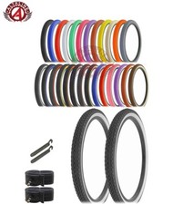 AltaLine Bicycle Wire Bead Cruiser TIRES 26 x 2.125 HEAVY DUTY Diamond 6pc SET.