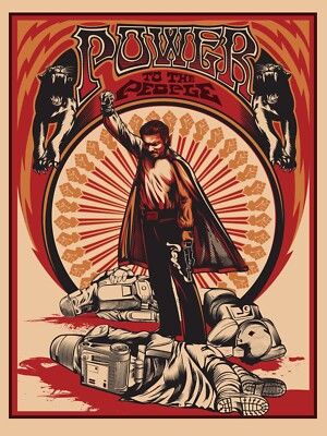 LANDO RISING | EINZIGARTIGER AUSVERKAUFTER KUNSTDRUCK SIGNIERT VON BILLY DEE WILLIAMS STAR WARS