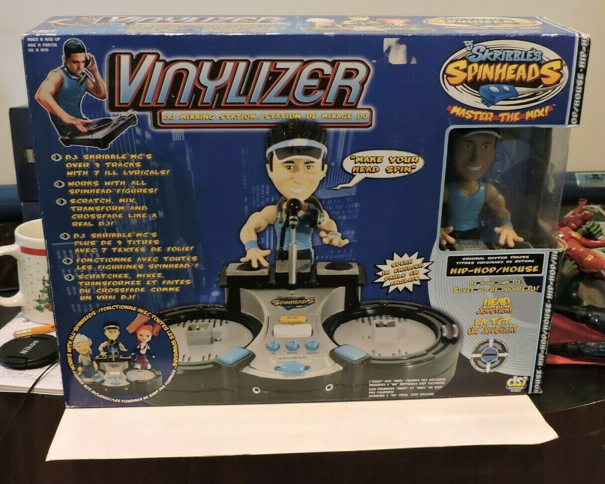 DJ Skribbles Spinhead Vinylizer DJ Mixing Station Hip Hop eBay