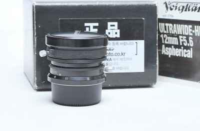 Voigtlander 12mm f/5.6 Aspherical Ultra Wide-Heliar Lens for M39