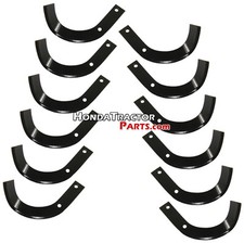 New Oem Honda Fr500 Fr700 Fr 500 700 Rototiller Tiller Tine Set Kit 12 Tines