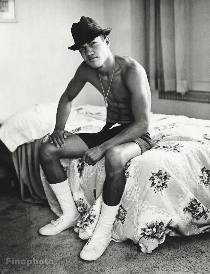 1985 BRUCE WEBER Semi Nude Male South American Boxer Sports Miami 