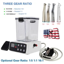 Dental LED Electric Motor System Micromotor & Water Tank For Practice/Handpiece