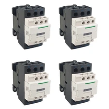 4PCS LC1D25U7 Contactor 240V coil AC 25A 3P replace Schneider contactor LC1D25U7