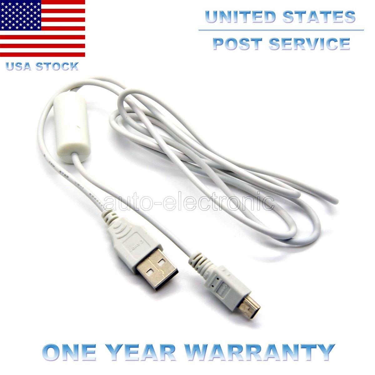 USB Cable Cord Wire For Canon ELURA 40MC Elura 50 Elura 60 Elura 65 Elura 70
