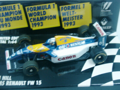 Williams RENAULT Fw15c #0 Damon Hill 1993 1 64 for sale online | eBay 