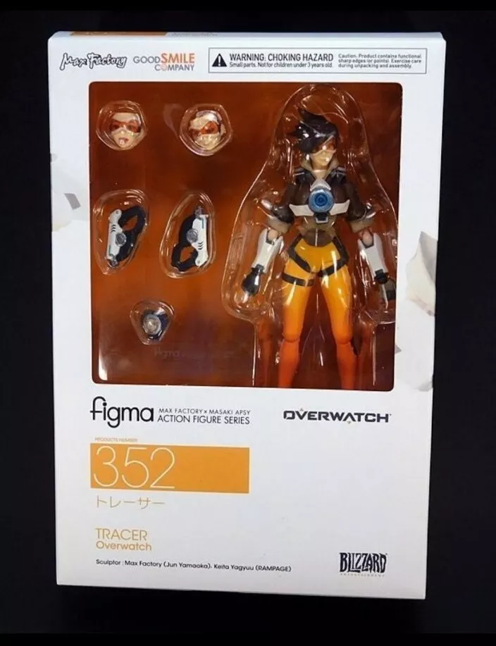  Good Smile Overwatch: Tracer Figma : Good Smile Company: Toys &  Games