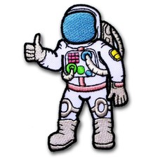 NASA Astronaut Kids Fancy Dress Space Explorer Iron on Fabric Transfer