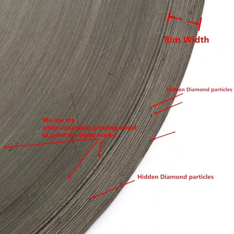 20" inch 500mm Lapidary Saw Sintered Diamond Blades Masonry Tools for Gem Stone - Image 4 of 4