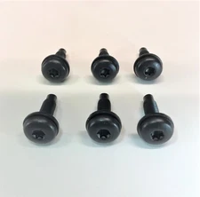 6 ea Correct Roll Bar Torx bolt Set / Fits Jeep Wrangler YJ Models 1987 to 1995
