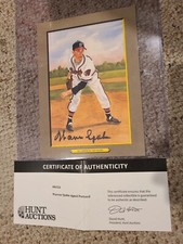 Warren Spahn Signed Perez Steele Great Moments Autograph F31914