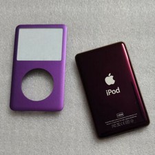 For Apple IPod Classic 6th 7th 160GB Purple Front Case  Thin/Thick Back Cover