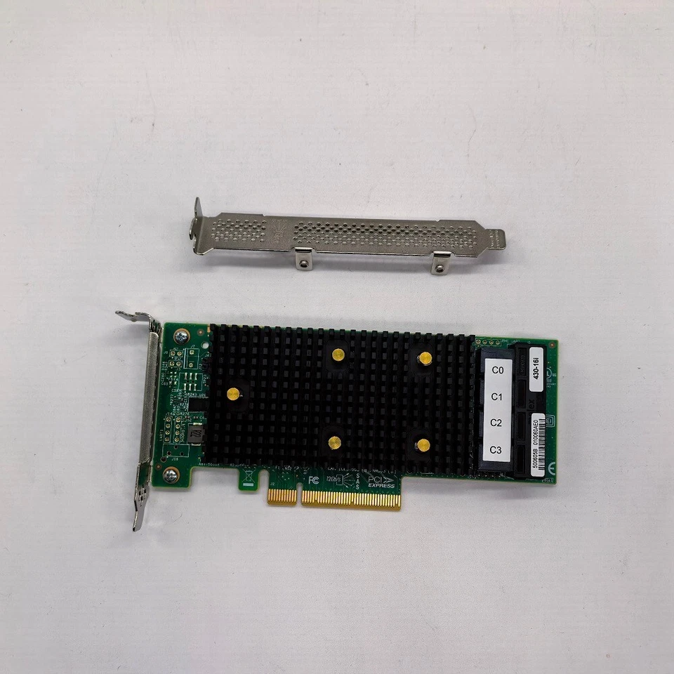 Lenovo 430-16i / Broadcom LSI 9400-16i SATA / SAS HBA Controller 12G IT Mode ZFS - Image 2 of 3
