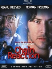 Chain Reaction (Blu-ray, 1996) New/Factory Sealed Keanu Reeves Morgan Freeman